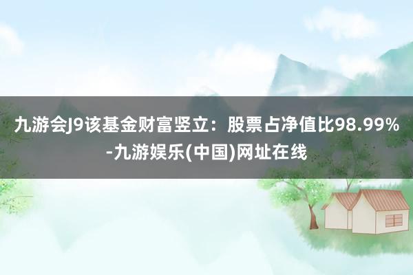 九游会J9该基金财富竖立：股票占净值比98.99%-九游娱乐(中国)网址在线